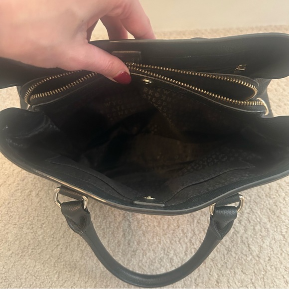 Kate Spade Black Leather Handbag - Picture 6 of 11